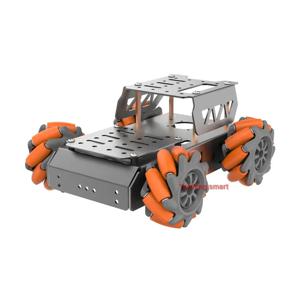 4WD 메카넘 휠 섀시, TT 모터, 알루미늄 합금 프레임, 스마트 카, 아두이노 로봇 DIY 키트, 라즈베리 파이 로봇 카