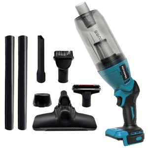 브러시리스 전기 진공 청소기, 충전식 청소 전동 공구, 18V 집진기, Makita 18V 배터리 (배터리 없음), 250W