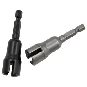 자연 색상 65mm 슬롯 소켓 육각 핸들 전기 스크루 드라이버 렌치 검은 나비 구멍 소켓 렌치 도구