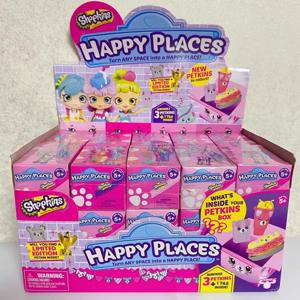 원래 Shopkins 쇼핑 엘프 인형 블라인드 박스 슈퍼마켓 엘프 서프라이즈 플레이 하우스 장난감 시뮬레이션 장난감 어린이 생일 선물
