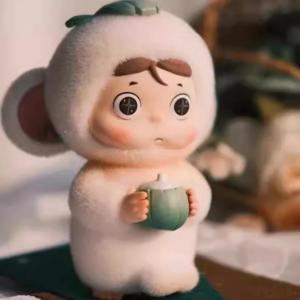 Hyeone 파티 변장 시리즈 블라인드 박스 확인 그림 귀여운 소장 장난감 카와이 데스크 장식 여성을위한 선물 생일