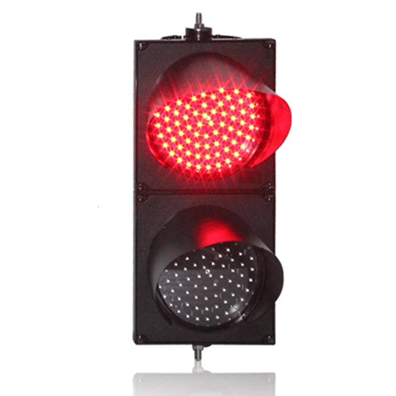 LED 교통 신호등, 고휘도, 새로운 디자인, PC 하우징, 200mm, 레드, 그린, 풀 볼, 프로모션 가격