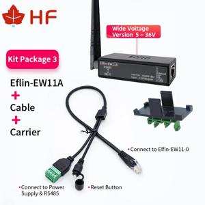 직렬 포트 RS485-WiFi 직렬 장치 서버 Elfin-EW11 지원 TCP/IP Telnet Modbus TCP 프로토콜 IOT 데이터 전송 변환기
