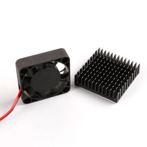 미니 냉각 팬 DC 3.7V 5V 12V 24V 방열판 40x40mm 4010 브러시리스 XH2.54 2핀 쿨러 라디에이터 조합