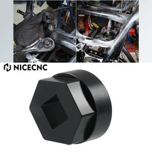 NICECNC For Yamaha Raptor 700 2006-2021 RAPTOR 700R 11-21 YRM700 YFZ450 스티어링 스템 베어링 너트 제거 도구 볼트 ATV 제거