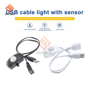 DC 5V/12V/24V USB DC 바디 적외선 PIR 모션 센서 스위치 LED 라이트 스트립 자동에 대 한 인간 모션 센서 감지기 스위치