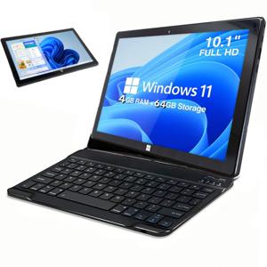 10.1인치 4GB DDR RAM 64GB ROM WINDOWS 11 Type-C 태블릿 PC AR40 N3350 CPU 64비트 1920 x 1200 IPS HDMI 호환 USB 3.0