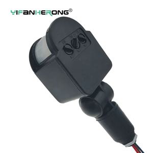 LED 모션 센서 85-220V 자동 적외선 PIR 운동 감지기 벽 마운트 타이머 야외 220 볼트 센서 전등 스위치