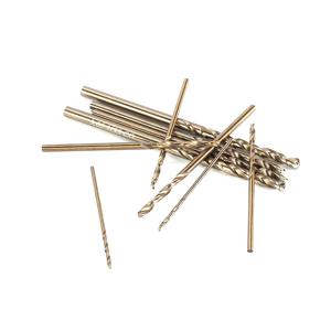 10pcs 드릴 비트 핸드 헬드/고정 오거 HSS M35 코발트 1mm 1.5mm 2mm 2.5mm 3mm 스테인레스 스틸/고인장 강철 용