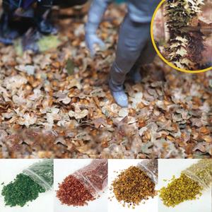 DIY 미니어처 잎 35ml 마이크로 풍경 잎 분재 요정 정원 장식 모래 테이블 잔디 Tufts 액세서리에 대한 정적 모델