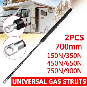 100-900N 700mm 2pcs 자동차 가스 스트럿 바 가스 스프링 후드 지원 막대 충격 리프트 RV 침대 창 버스 엔진 보닛 뒷문