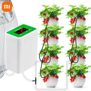Xiaomi 펌프 지능형 물방울 관개 워터 펌프 타이머 시스템 정원 자동 급수 장치 태양열 충전 화분