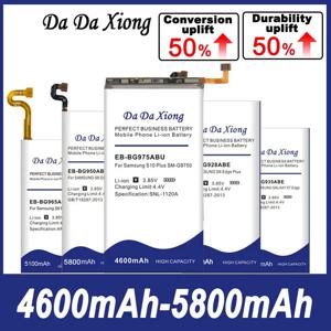 DaDaXiong 고품질 배터리 A70 S3 S6 S7 Edge S8 S9 Nnte 10 A8 A51 S10 Plus S10E J5 G960F S9+ G955P G950 G925A G9300