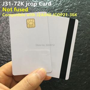 3개의 Tack HiCo Magstripe 접촉이 있는 융합되지 않은 J31-72 칩 J2A040 40 ,JCOP21-36K와 호환되는 JAVA 카드 JCOP 카드