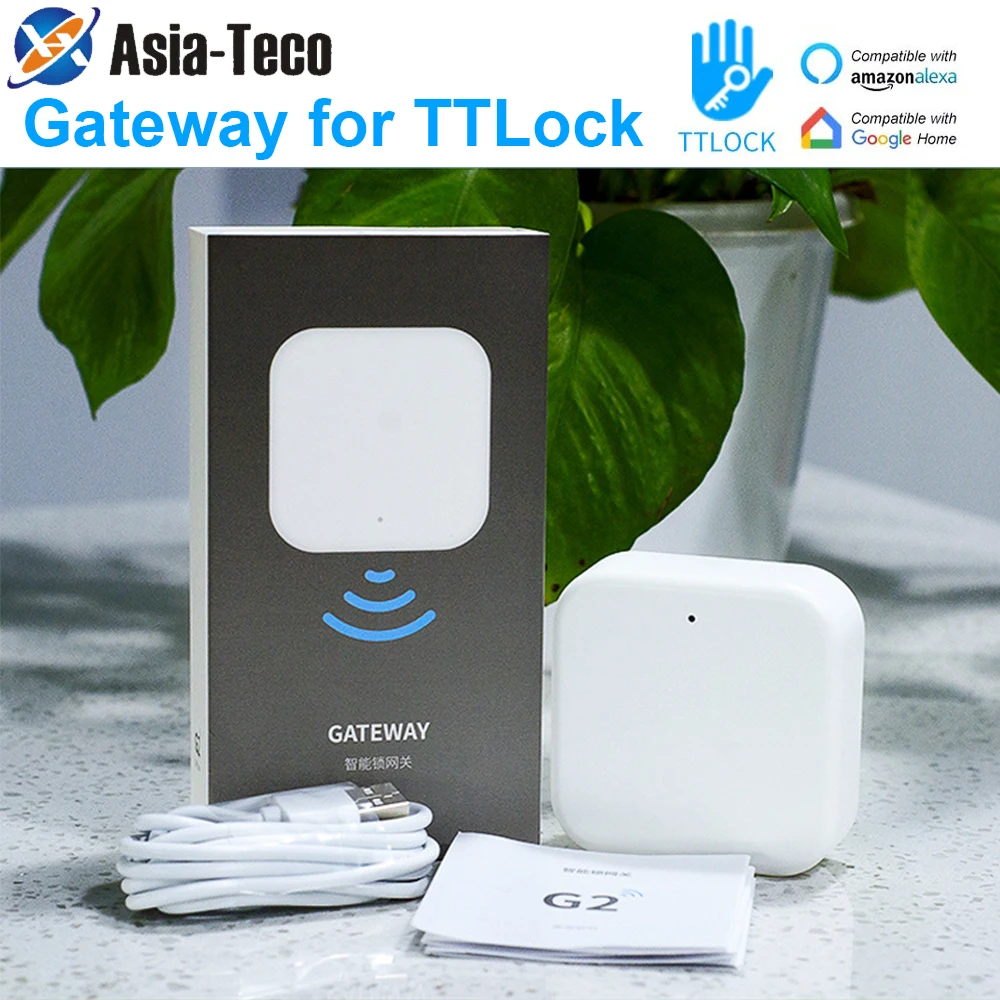 스마트 도어 잠금 장치 용 TTLOCK G2 / G3 / G4 Wifi 게이트웨이 TTLock 휴대 전화 원격 제어 잠금 장치 Wifi 변환기에 Bluetooth 잠금 해제