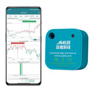 jaalee JHT 온도/습도/이슬점/VPD 센서 온도계/습도계 로거 수출 모니터 냉장고 냉동고 냉장고