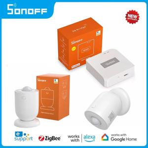 SONOFF SNZB-03P Zigbee 3.0 PiR 모션 센서 라이트 센스 스마트 홈 보안 감지기는 Alexa Google 홈 어시스턴트와 함께 작동합니다.