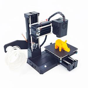 EasyThreed K9 미니 3D 프린터 사용하기 쉬운 보급형 선물용 3D 프린터 FDM TPU PLA 필라멘트 1.75mm 검정색