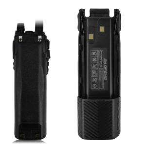 Baofeng UV-82 리튬 이온 배터리, USB C타입 충전기, 워키토키 UV-8D UV-82HP UV-8D UV-82WX UV89 용 BL-8, 2800 mAh, 3800mAh