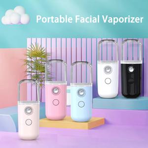 얼굴 Hydrat 분무기 미니 나노 얼굴 분무기 휴대용 충전식 소형 기선 무선 나노 개인 얼굴 Hydrat 분무기