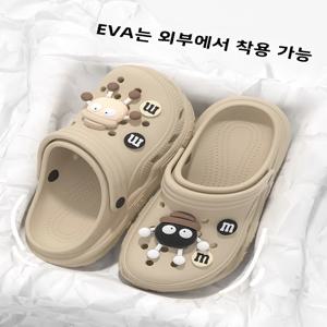 여성의 두꺼운 바닥 샌들 여름 야외 미끄럼 방지 부드러운 바닥 발 냄새 없음 해변 해안 커플 멋진 슬리퍼 남자