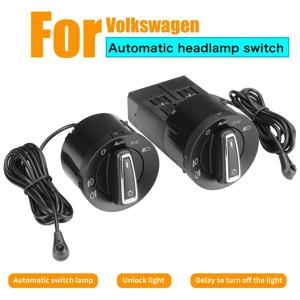 VW Passat B5 B7 Transporter T5 Tiguan Jetta MK6 골프 4 6 비틀 자동 헤드 라이트 스위치 센서 액세서리 자동 헤드