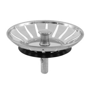 스테인레스 스틸 주방 싱크대 채반 스토퍼, 폐기물 플러그 싱크 필터, 직경 78mm