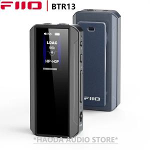 FIIO BTR13 Bluetooth 5.1 USB DAC 헤드폰 앰프 DSD256 3.5mm 4.4mm 밸런스드 출력 LDAC/aptX HD AAC