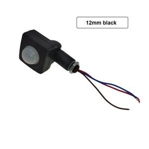 LED 조명 모션 센서, 자동 적외선 PIR 적외선 감지기, 180 도 회전 야외 타이머 스위치, 모션 센서, 85-265V