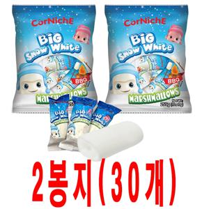 빅 스노우 화이트 마시멜로우 (17g *15개) 2봉지