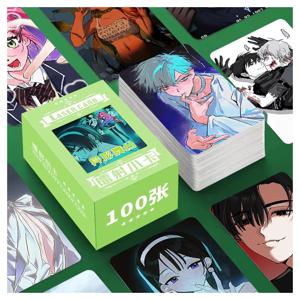 100 개/대 Alien Stage 만화 레이저 Lomo 카드 앨범 만화 캐릭터 Photocard for Fans Collection Cards