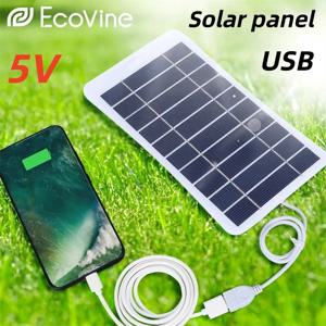 5V 태양 전지 패널 2W USB Type-C 충전 휴대용 유연한 키트 전화에 대 한 경량 미니 시스템 자동차 캠핑 하이킹 전원 은행 IP65