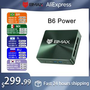 BMAX 인텔 i7 미니 PC B6 파워, 인텔 코어 i7-1060NG7, 16GB RAM, 1TB SSD, 윈도우 11, 그래피코스 인텔 아이리스 플러스, 와이파이 6, 블루투스