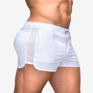 남성 비치 보드 반바지 마라톤 바지 탄력성 메쉬 통기성 빠른 드라이 피트니스 서핑 스포츠웨어 편안한 루즈 홈 Aro Pant