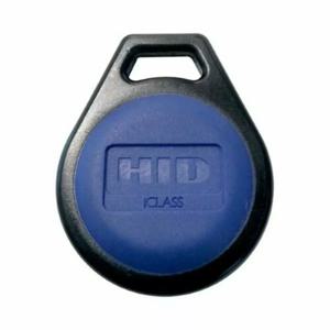 HID ICLASS LEGACY 2K 키 FOB 태그 카드, 블루 스마트 키 FOB H10301 포맷 키체인, NFC 카드 RFID, 13.56 MHz