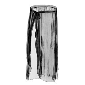 섹시한 남자 메쉬 수면 바지 남자 잠옷 긴 잠옷을 통해 볼 측면 유출 Nightdress 투명 퀼로트 Nightwear