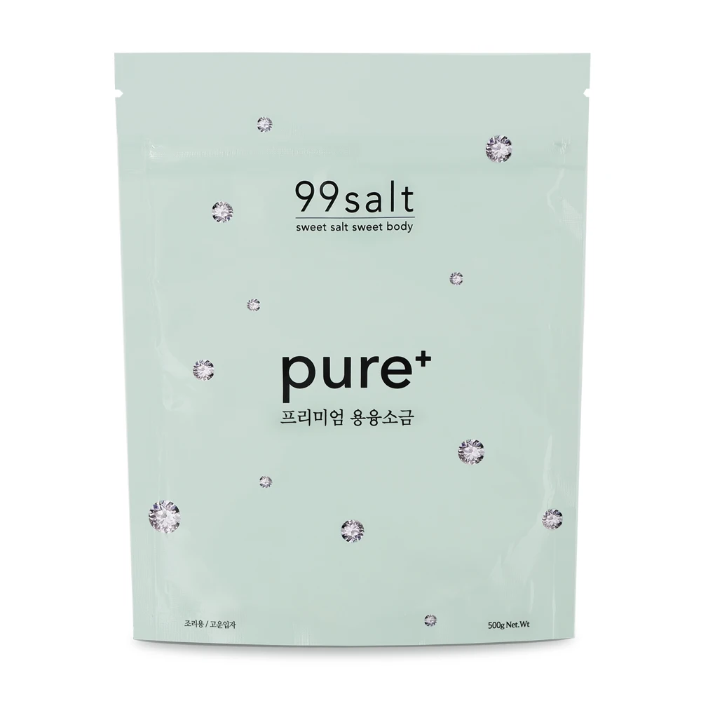 1000도에서 구운 용융 백석 빛 소금 프리미엄소금 구구솔트 500g
