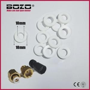 고압 PTFE 와셔 가스켓 Sodastream TR21-4 W21.8 CGA320 G3/4 G1/2 에어 씰 씰링 Orings 실린더 어댑터