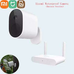 Xiaomi Mijia APP IP65 방수 5700mah 배터리 스마트 야외 IP 카메라 HD 1080P 무선 보안 적외선 야간 투시경 캠