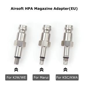 KSC/KWA에 맞는 Airsoft HPA 매거진 탭 밸브 어댑터 |   KJW/WE |   마루이 |   유럽연합 유형