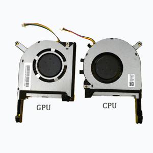 Asus TUF 게임용 FX506 FX506L FX506LI FX506LH FX506LU FA506IU FX706 용 새 원본 노트북 CPU GPU 냉각 쿨러 팬