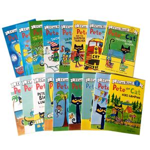 Pete The Cat 그림책 어린이 아기 유명한 이야기 ​​영어 이야기 학습 아동 도서 세트 Bab를위한 취침 독서 선물