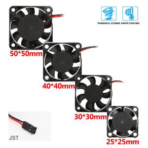25/30/40/50mm RC 팬 5-12V DC 방열판 강풍 급속 냉각 최대 16380RPM 30/60/120/150A ESC 36/42mm 3650 자동차 부품