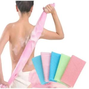 1pc 뷰티 스킨 엑스 폴리 에이 팅 천 수건 일본 바디 워시 타올 나일론 목욕 타올 스킨 폴리싱 타올 바디 백 스크러버