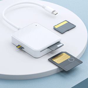 4 in 1 메모리 카드 리더 어댑터 유형 C USB-C 스마트 미디어 OTG M2 SD SM XD 카드 리더기 Andriod 휴대 전화 액세서리