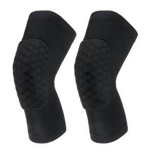 1 쌍 무릎 패드 남성 여성을위한 보호 스포츠 Kneepad 두꺼운 스폰지 Anti-slip 경량 패딩 무릎 슬리브