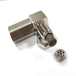 배기 촉매 후면 산소 센서 스페이서 90도 미니 촉매 람다 O2 어댑터 CEL Fix, M18*1.5 Universal 무료 배송