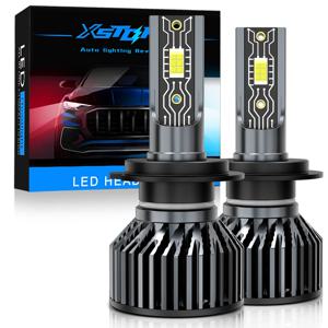 XSTORM 자동차 헤드 라이트 H1 H4 H7 LED H8 H11 9005 HB3 9006 HB4 9012 Hir2 9008 H13 Led 전구 Canbus 자동차 키트 H7 터보 안개 램프