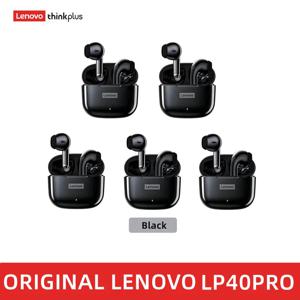 기존 Lenovo LP40 Pro TWS 이어폰 무선 Bluetooth 5.1 스포츠 소음 감소 헤드폰 터치 컨트롤 250mAH 2022 신규