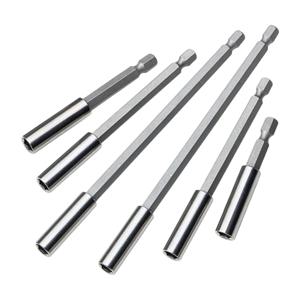 1pc 150mm 육각 핸들 연장 연결로드 1/4 퀵 체인지 연장로드 배치 헤드 조인트 도구 액세서리